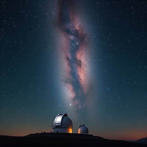 Fotograf&radic;&ne;a de la Nebulosa de Ori&radic;&ge;n tomada desde el Observatorio del Teide en Tenerife