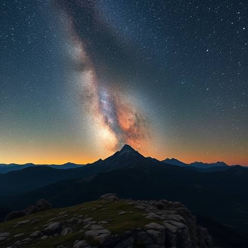 Taller de astrofotograf&radic;&ne;a capturando la V&radic;&ne;a L&radic;&deg;ctea sobre un paisaje monta&radic;&plusmn;oso